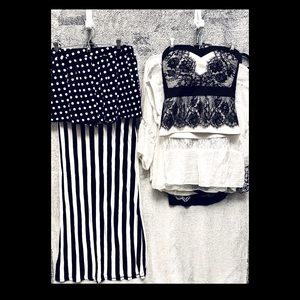 Woman’s Medium / Large B&W Bundle